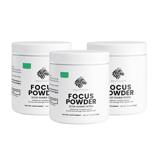 Focus Powder (Sour Gummi Worm) StrengthBeasts