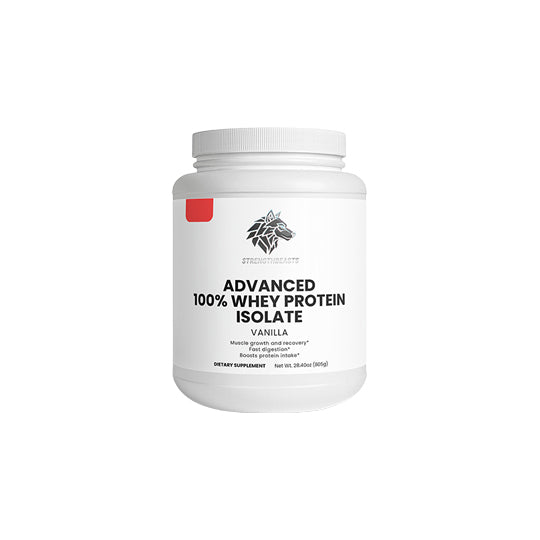 Advanced 100% Whey Protein Isolate (Vanilla) StrengthBeasts