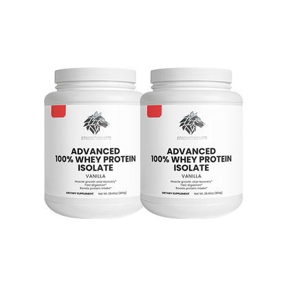 Advanced 100% Whey Protein Isolate (Vanilla) StrengthBeasts
