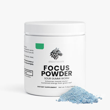 Focus Powder (Sour Gummi Worm)