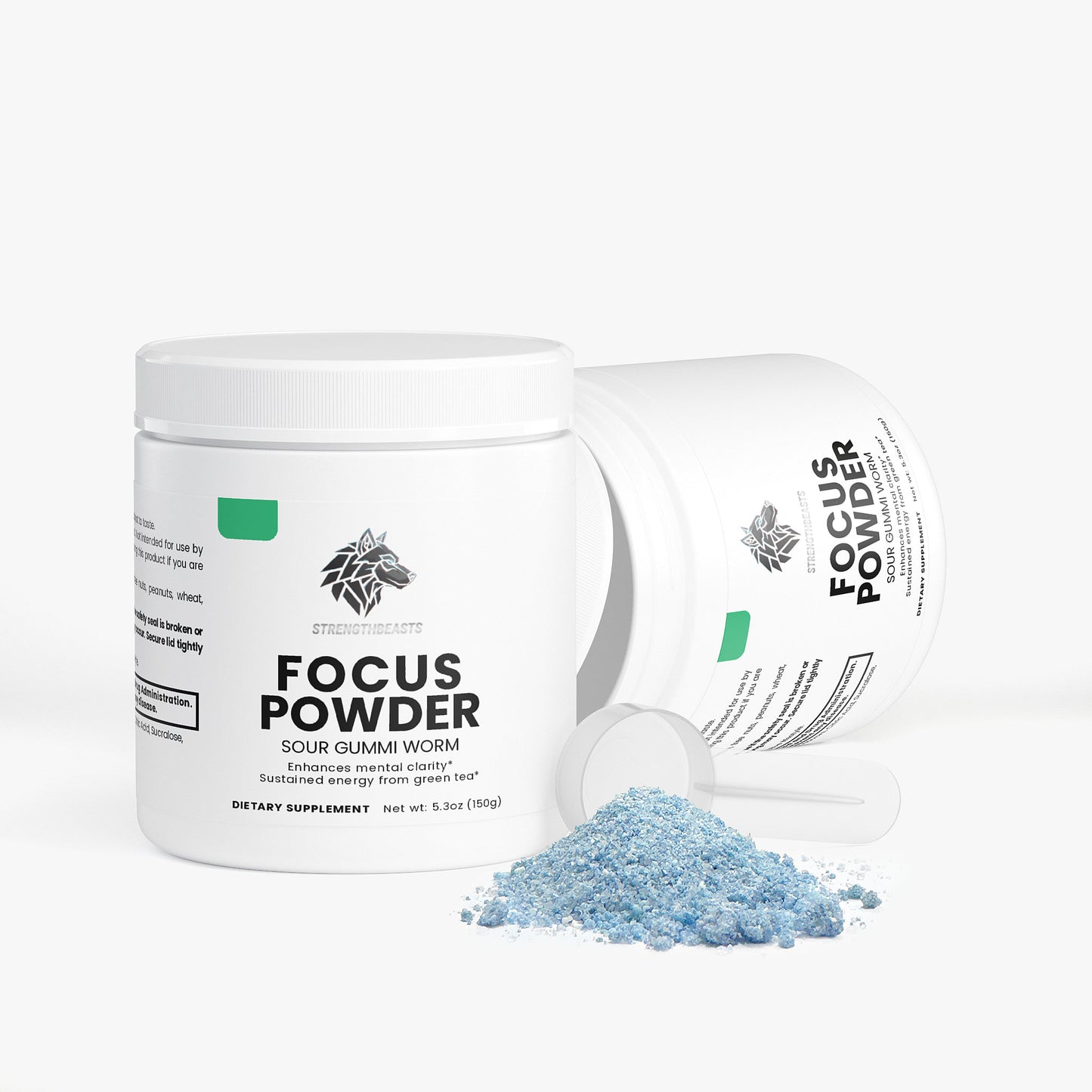 Focus Powder (Sour Gummi Worm)