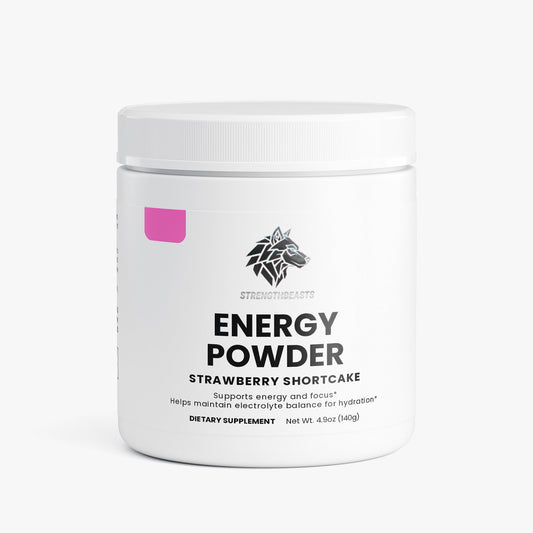 Energy Powder (Strawberry Shortcake)