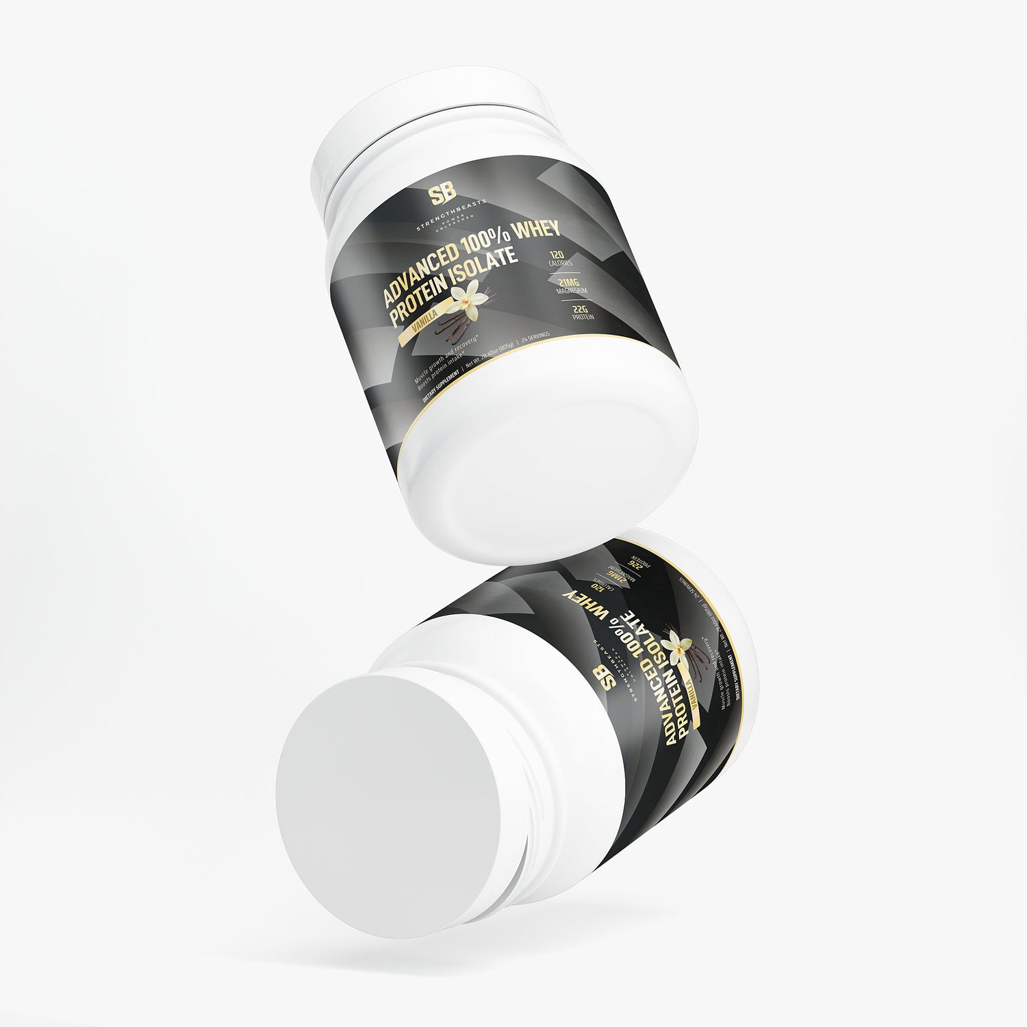 Advanced 100% Whey Protein Isolate (Vanilla) StrengthBeasts