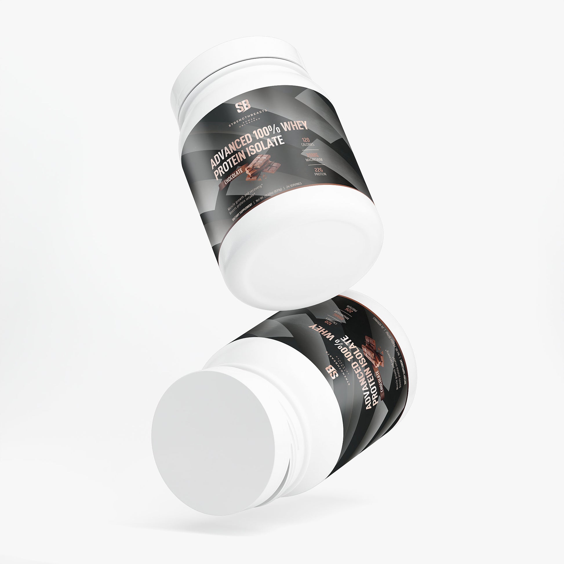 Advanced 100% Whey Protein Isolate (Chocolate) StrengthBeasts