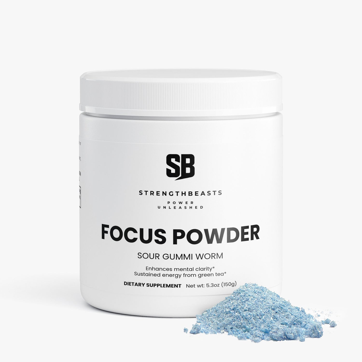 Focus Powder (Sour Gummi Worm) StrengthBeasts