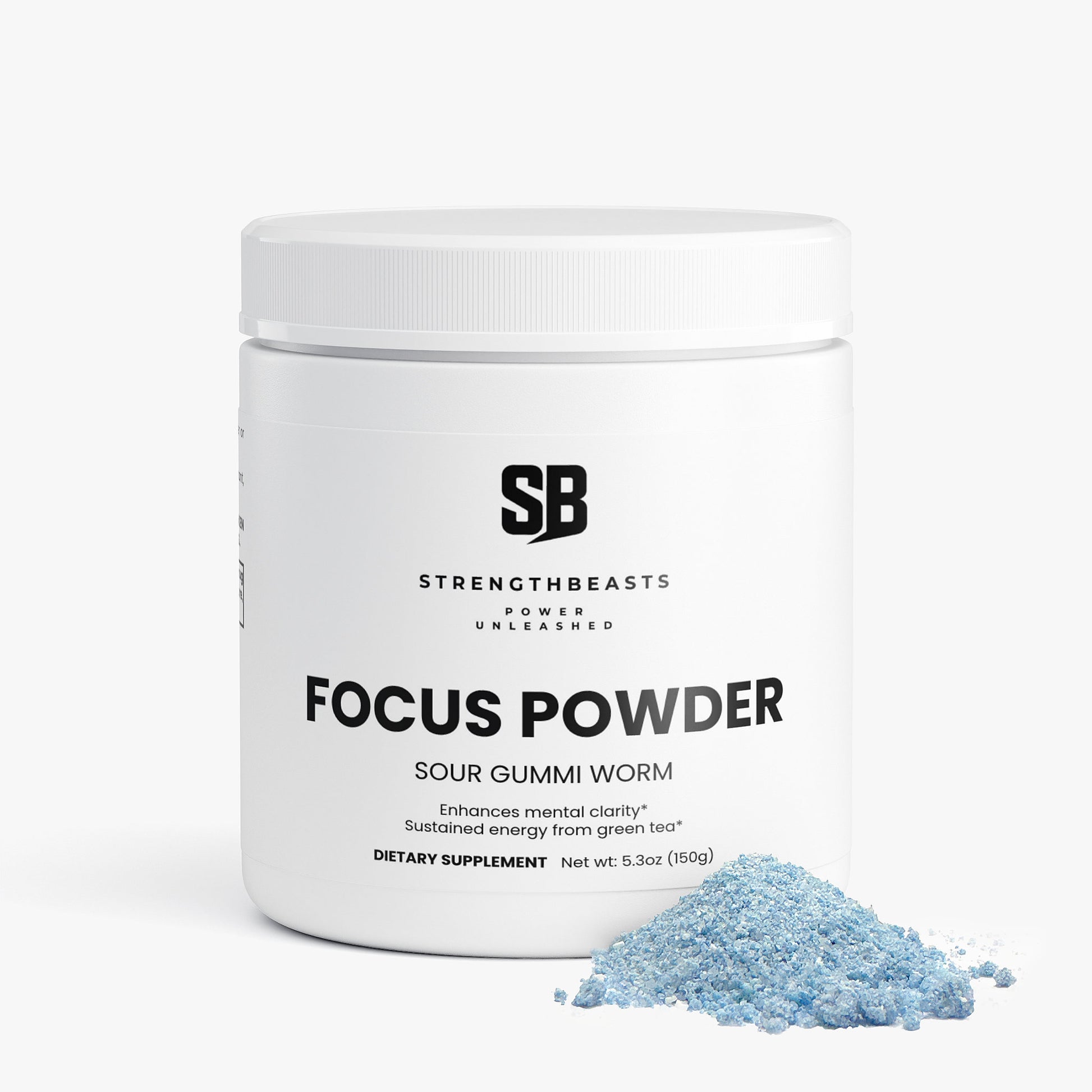 Focus Powder (Sour Gummi Worm) StrengthBeasts