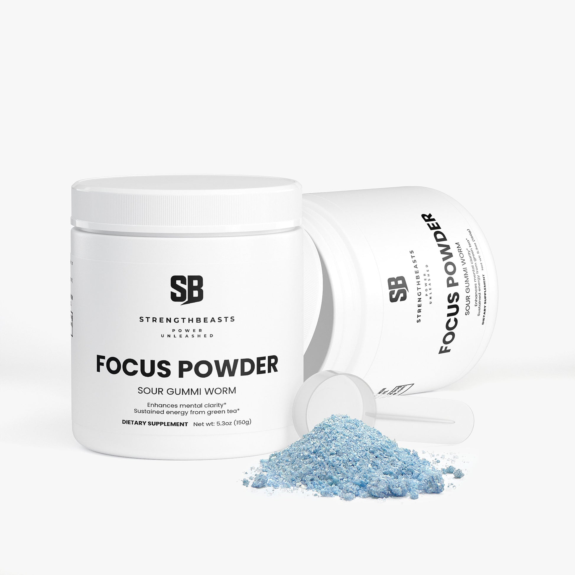 Focus Powder (Sour Gummi Worm) StrengthBeasts
