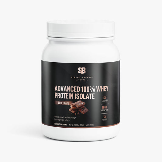Advanced 100% Whey Protein Isolate (Chocolate) StrengthBeasts