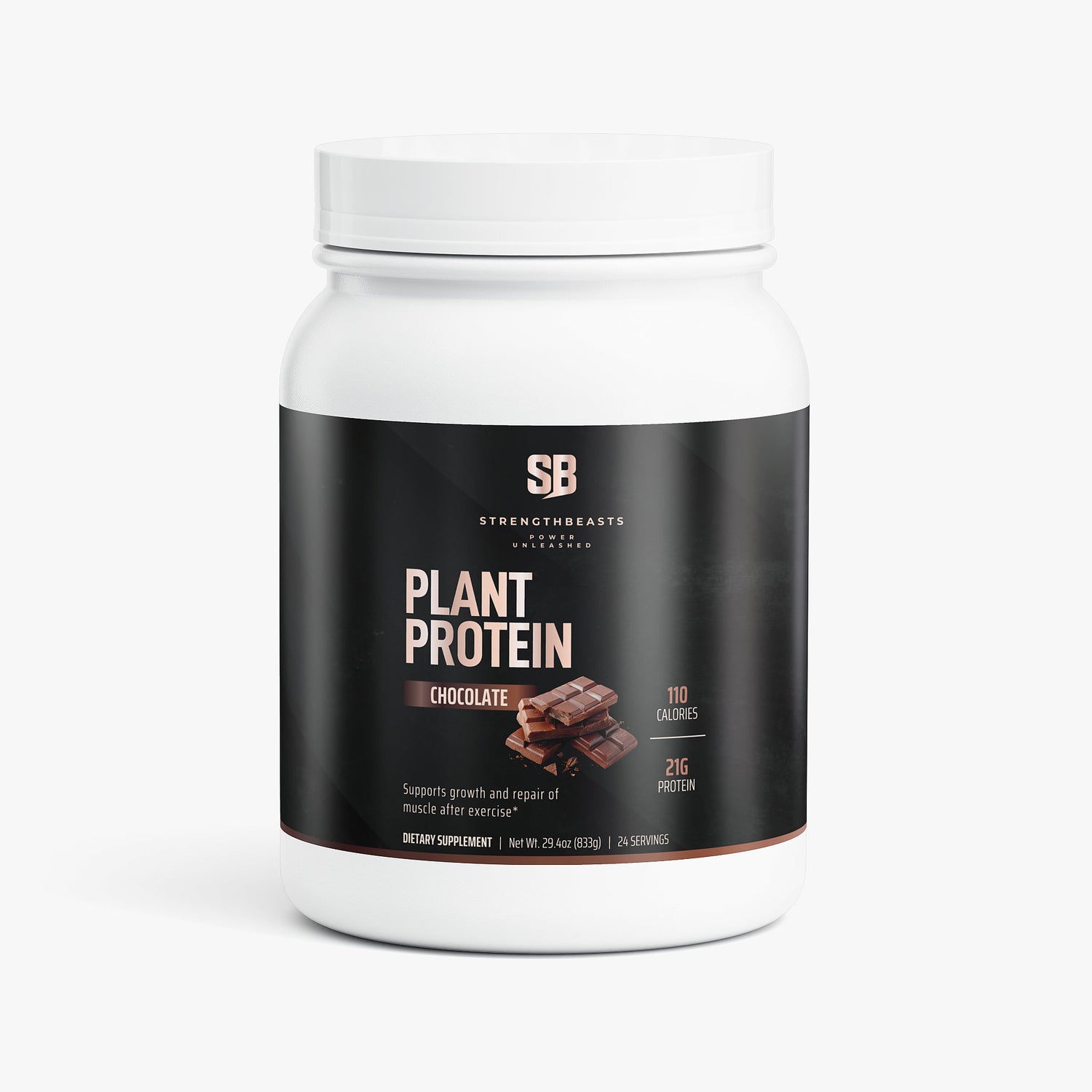 Plant Protein (Chocolate) StrengthBeasts