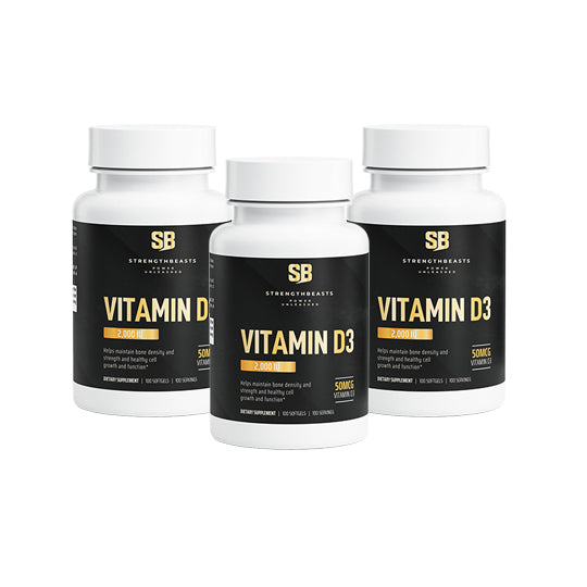 Vitamin D3 2,000 IU StrengthBeasts