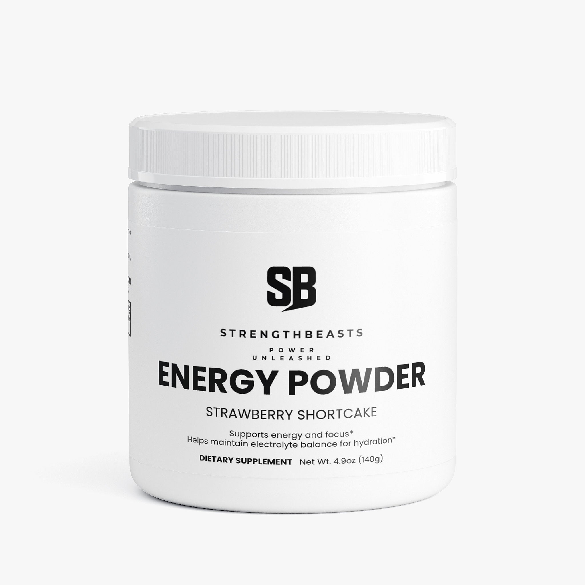 Energy Powder (Strawberry Shortcake) StrengthBeasts