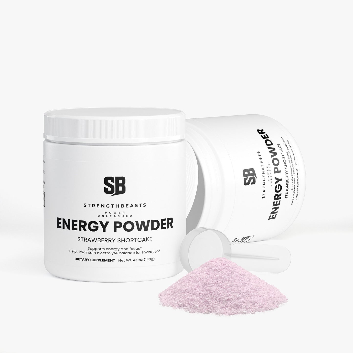 Energy Powder (Strawberry Shortcake) StrengthBeasts