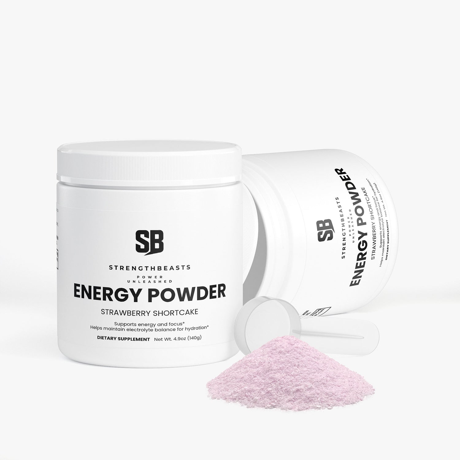 Energy Powder (Strawberry Shortcake) StrengthBeasts