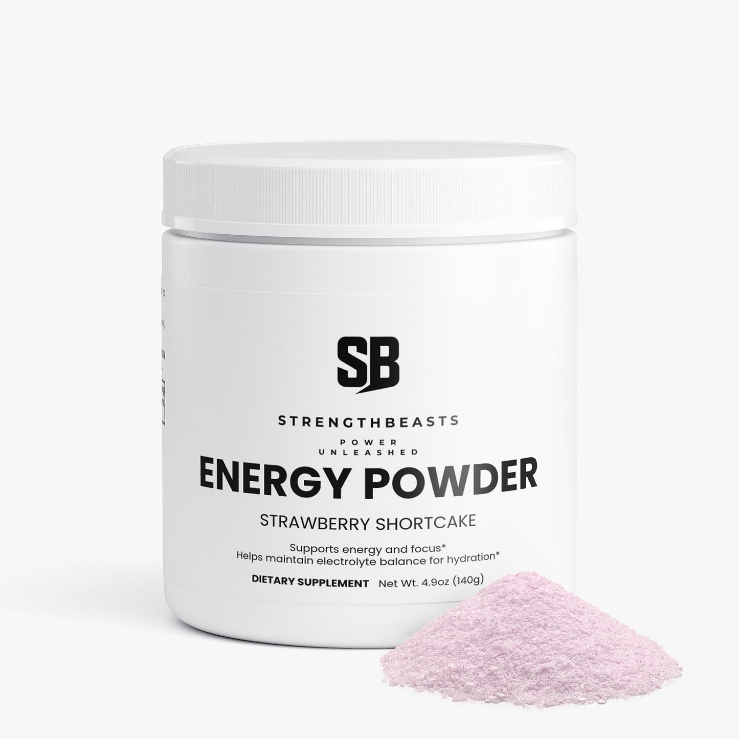 Energy Powder (Strawberry Shortcake) StrengthBeasts