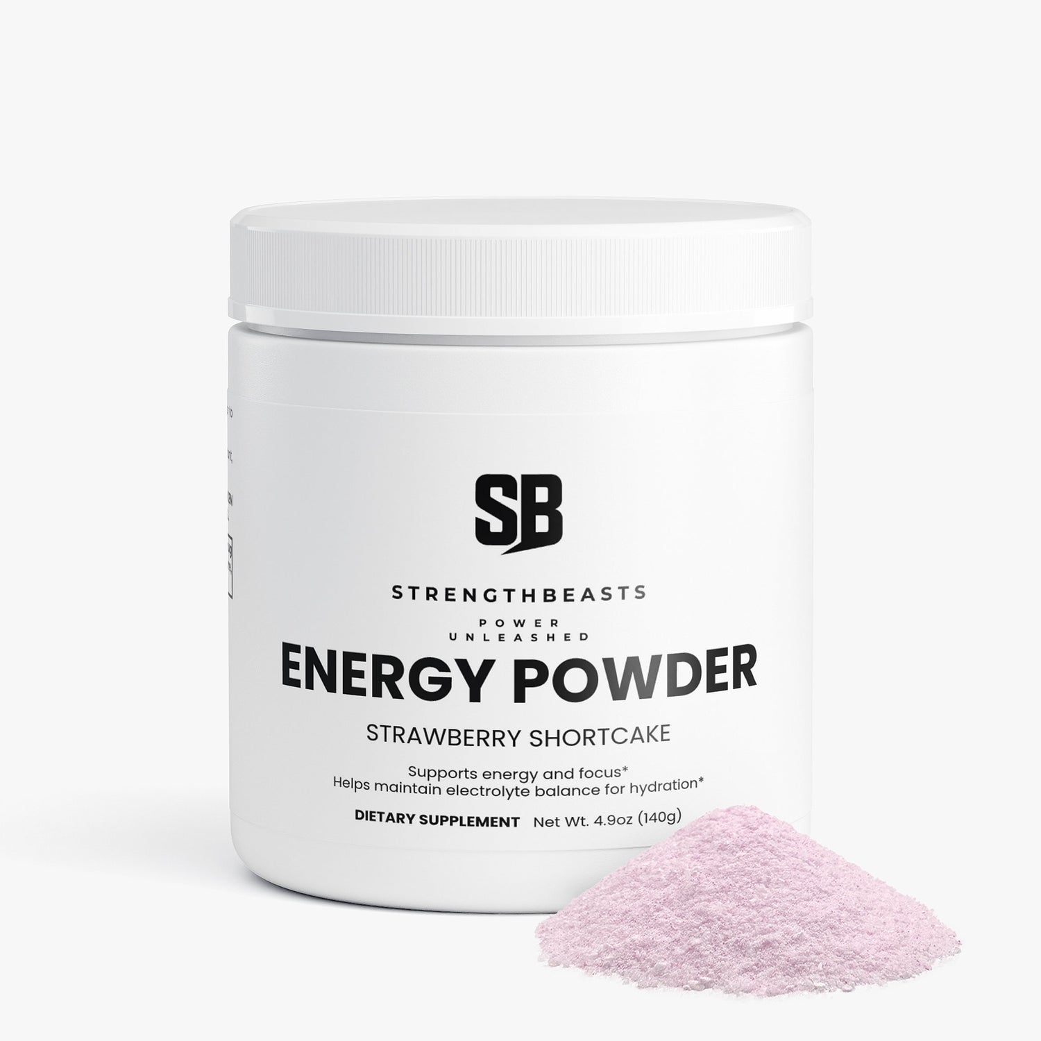 Energy Powder (Strawberry Shortcake) StrengthBeasts
