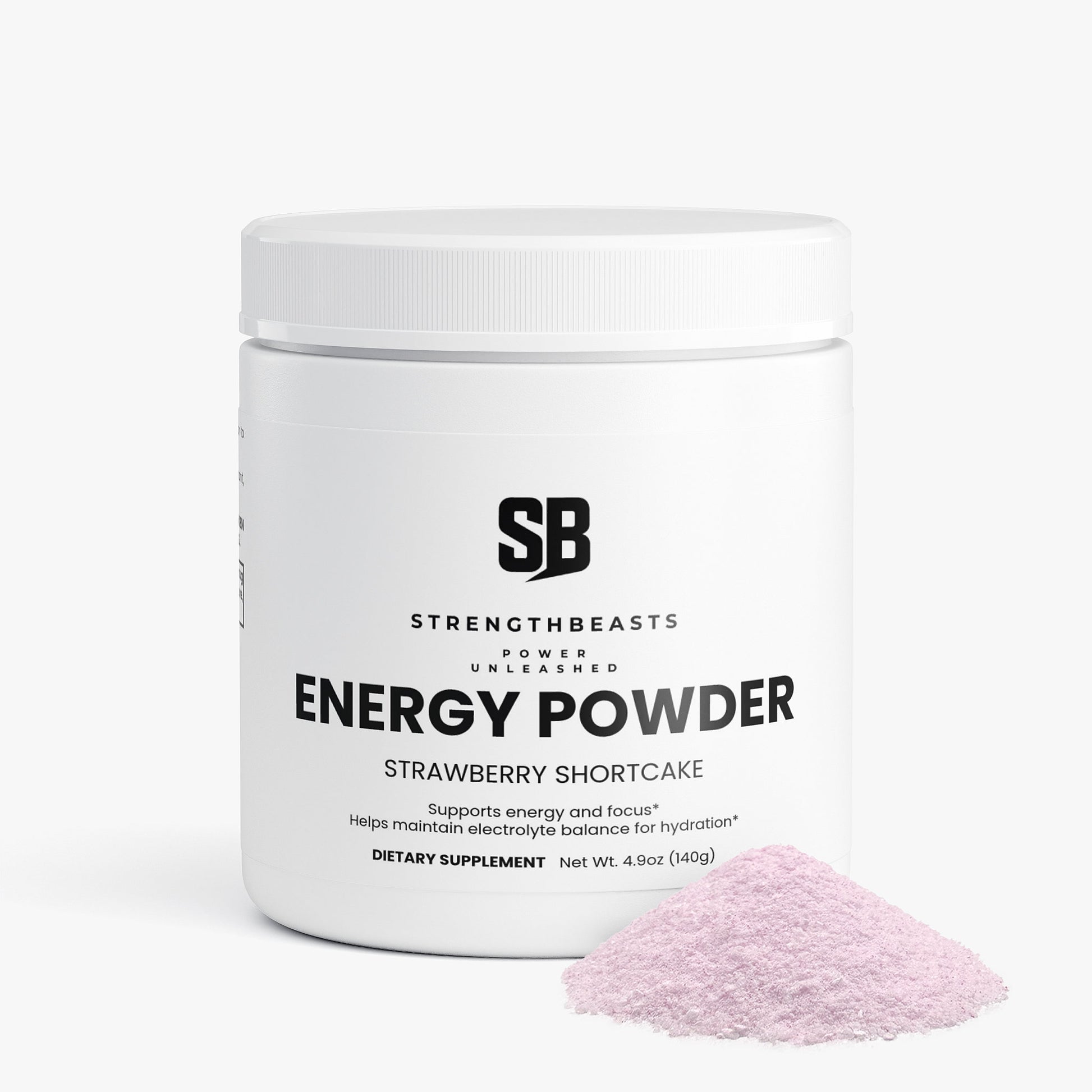 Energy Powder (Strawberry Shortcake) StrengthBeasts
