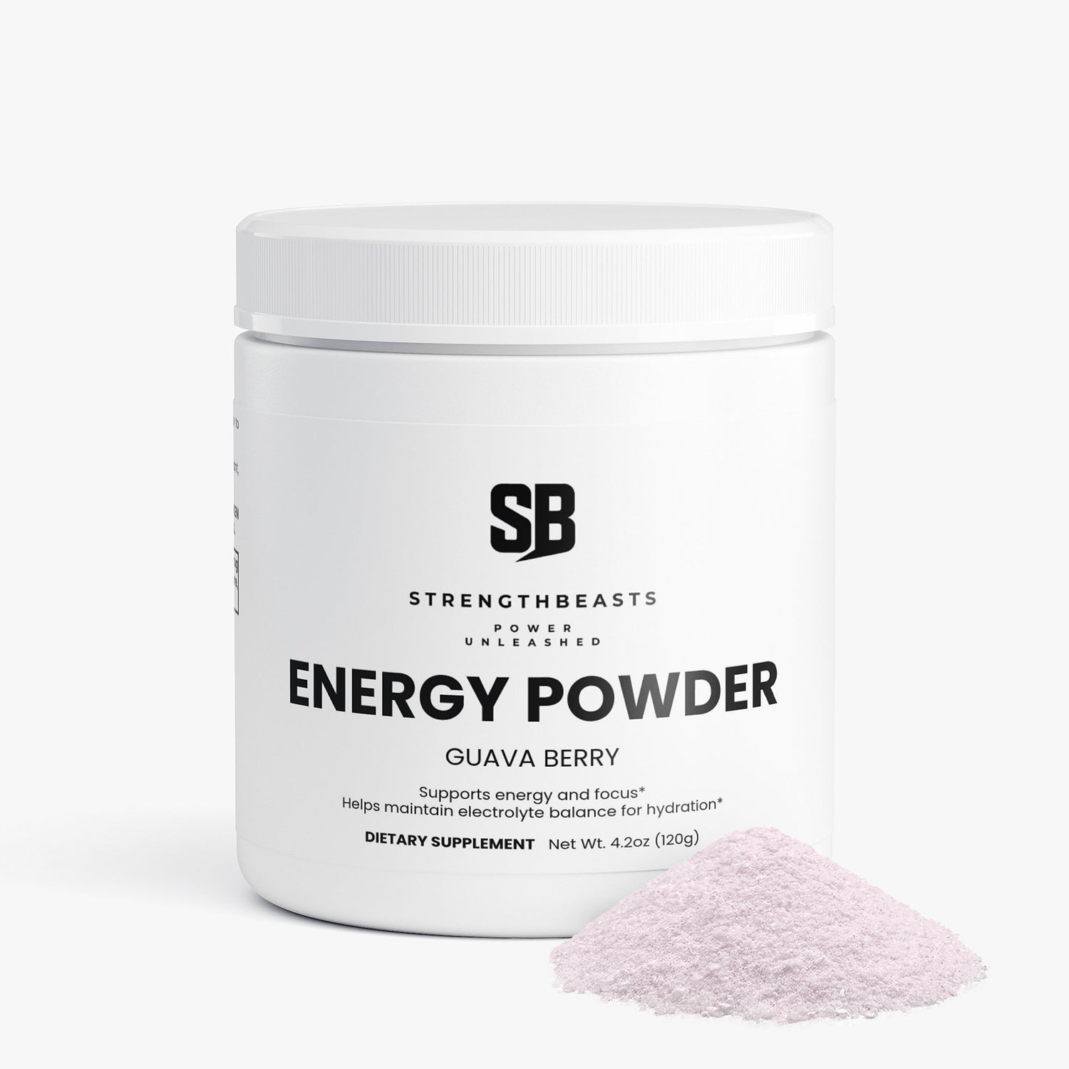 Energy Powder (Guava Berry) StrengthBeasts